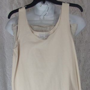 Fiorlini Beige Tank Knit w/ stretch